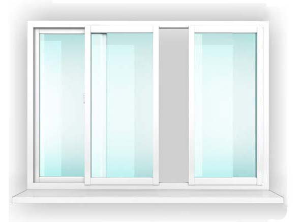 Aljuminievaja rama trehstvorchataja