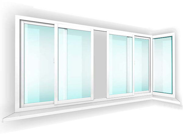 G obraznaja aljuminievaja rama